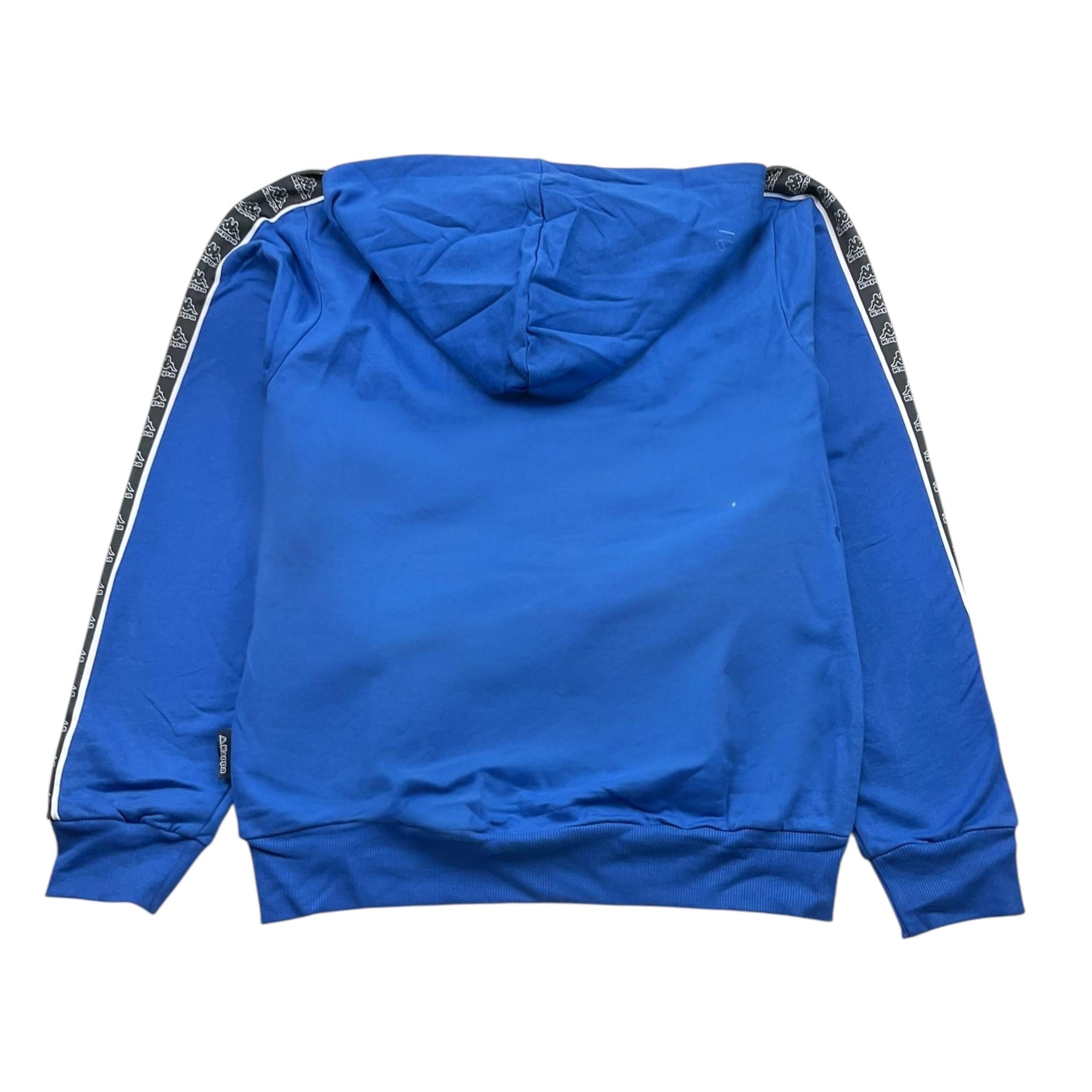 KAPPA felpa tinta unita con zip e cappuccio Cobalto per Bambino 371X4ZW COBALTO KAPPA 