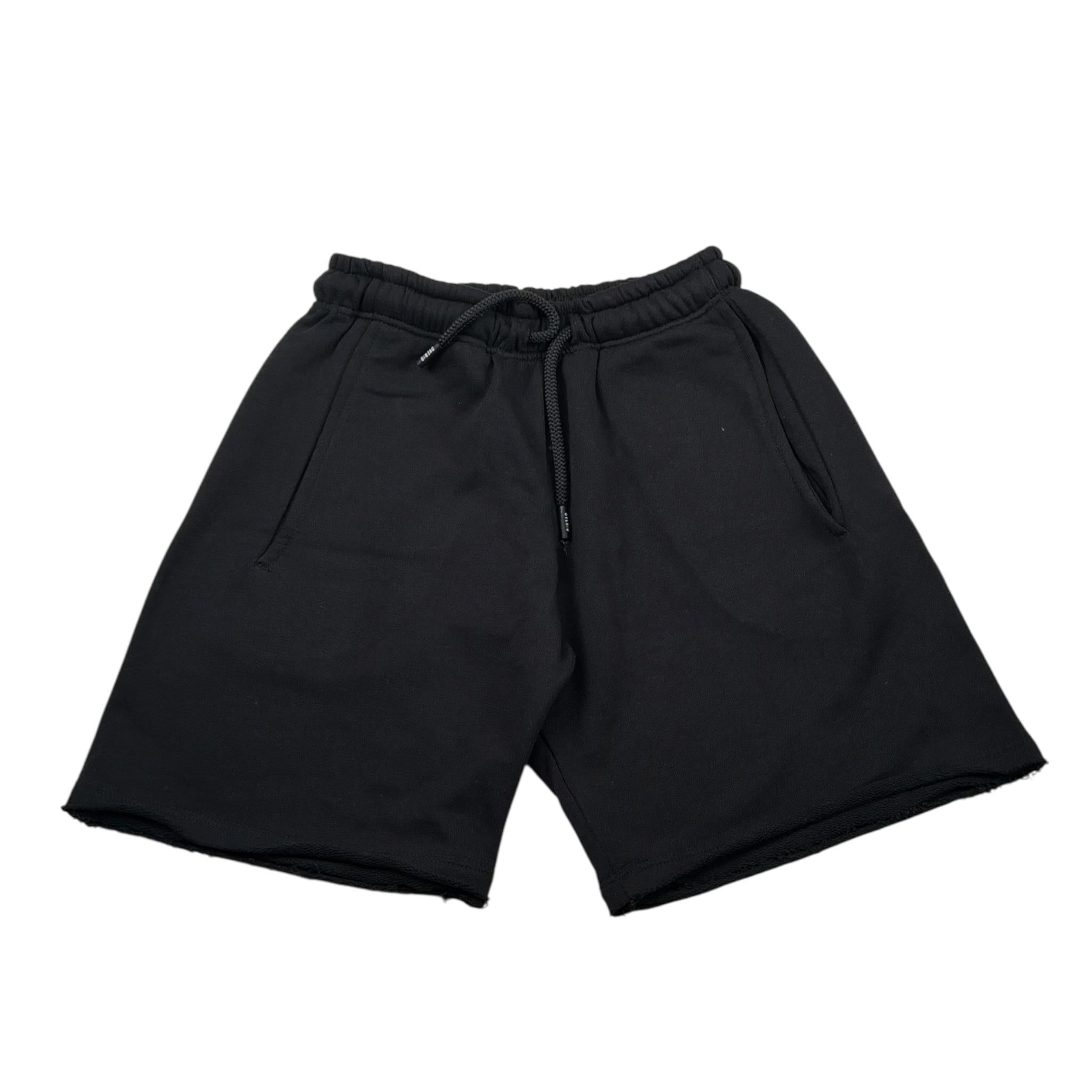 Over-D Bermuda Felpa tinta unita Nero per Bambino 402 NERO OVER-D 