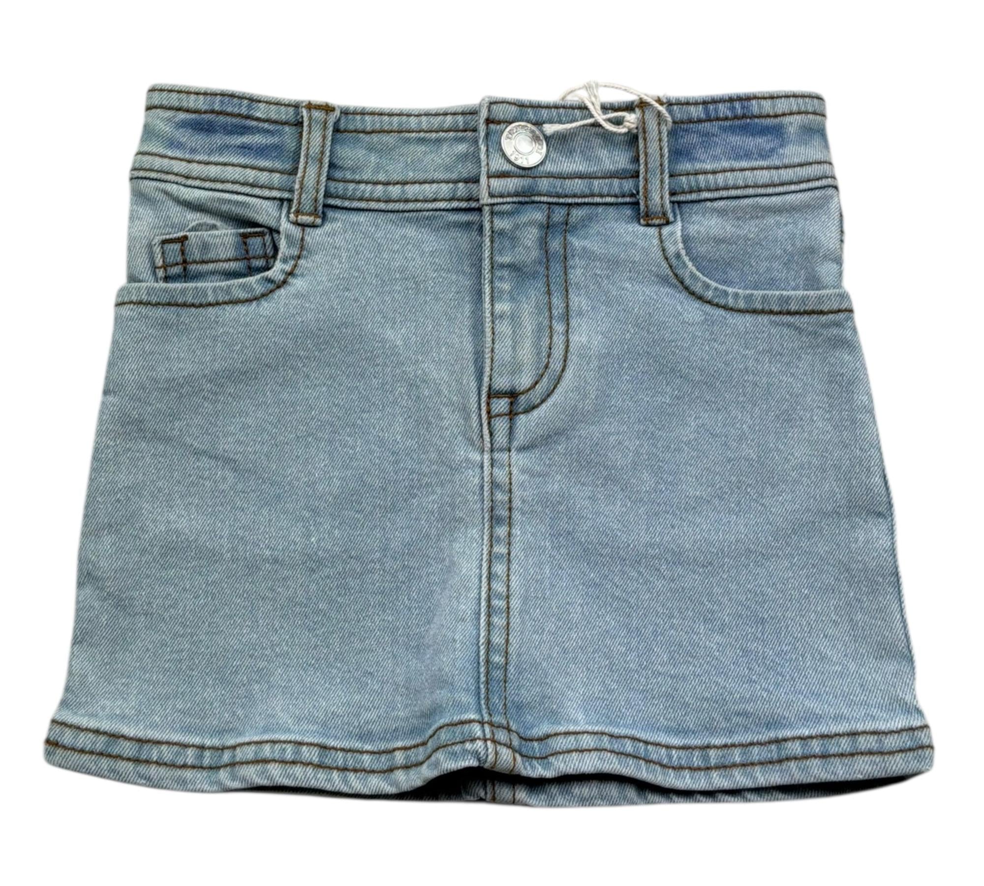 Trussardi Gonna In Denim Tinta Unita per Neonata TIP26017GO AZZURRO TRUSSARDI 