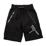 Yours Bermuda Tinta Unita Con Elastico In Vita Nero Per Bambino