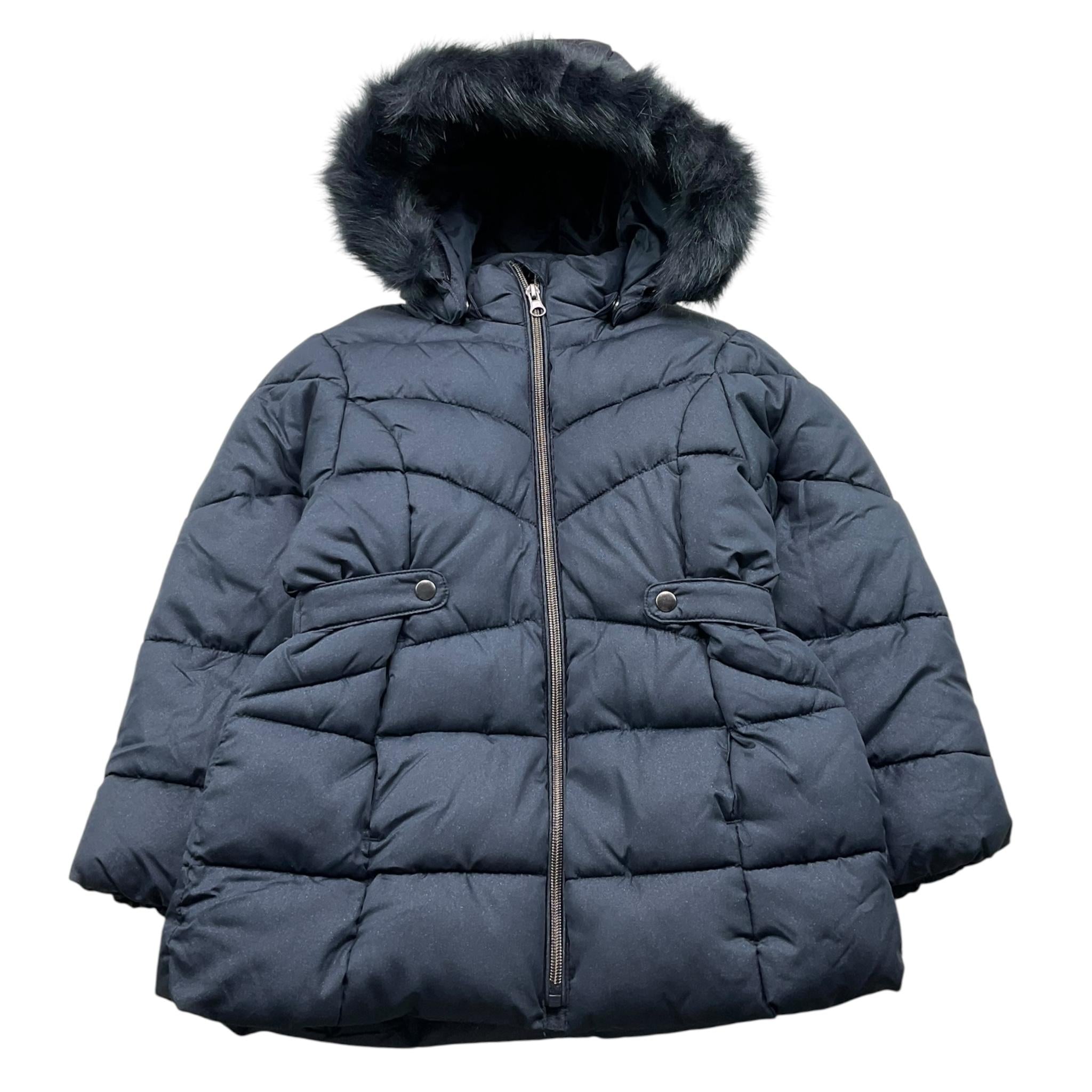 NAME IT giubbino tinta unita con cappuccio Blu per Bambina 13231151 BLU NAME IT 