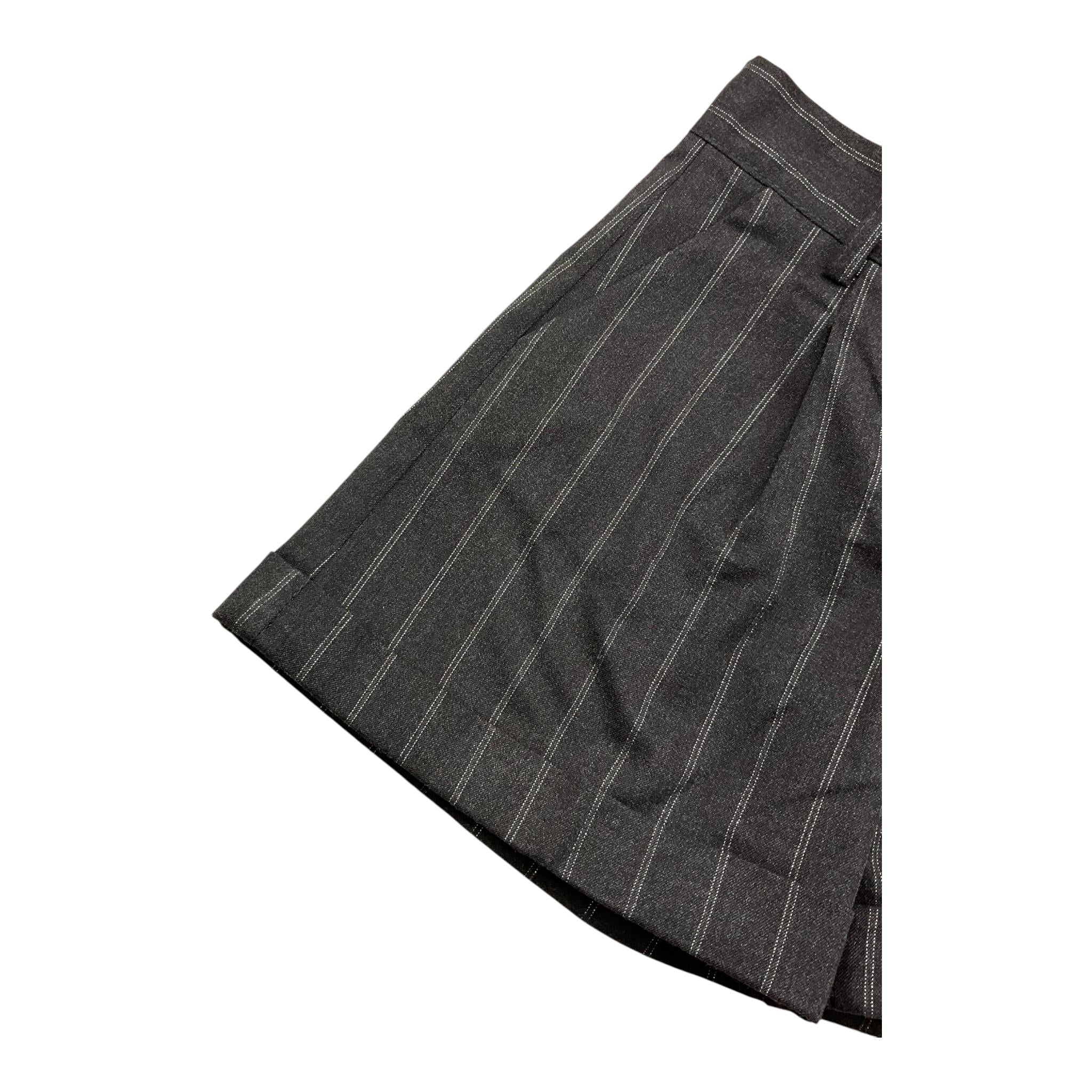 VICOLO short tinta unita con girovita regolabile Grigio per Bambina 3142S00184 GRIGIO VICOLO 