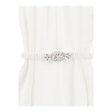 Monnalisa Tuta Intera Tinta Unita con Cintura per Bambina 71E200 BIANCO MONNALISA 