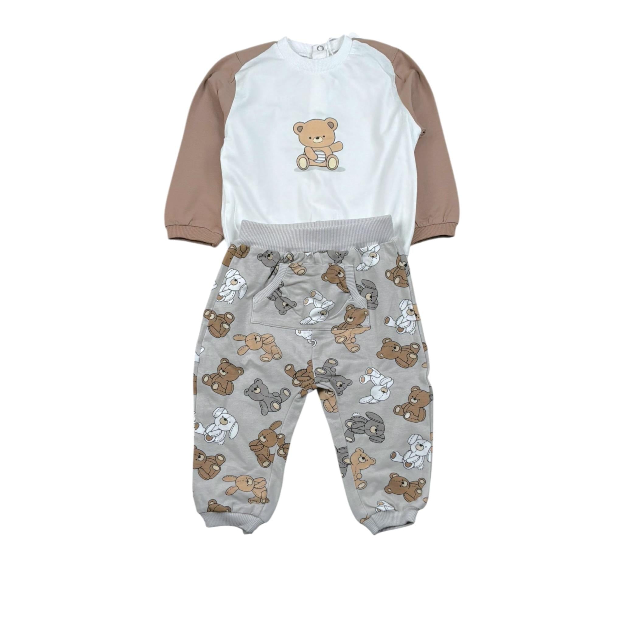 Mayoral Completo 2 Pezzi Felpa-Pantalone per Neonato 1612 BEIGE MAYORAL 