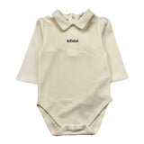 LE BEBE' body manica lunga tinta unita Panna per Neonato LBB5099 PANNA LE BEBE' 