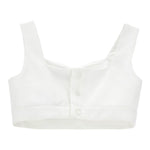 Monnalisa Top Tinta Unita  per Bambina 71E302 BIANCO MONNALISA 