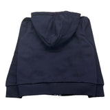 SUN68 felpa con zip e cappuccio tinta unita Blu per Bambino F44302X BLU SUN68 
