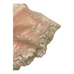 ABEL & LULA abito cerimonia tinta unita con ricami Rosa per Neonata 5014 ROSA ABEL & LULA 