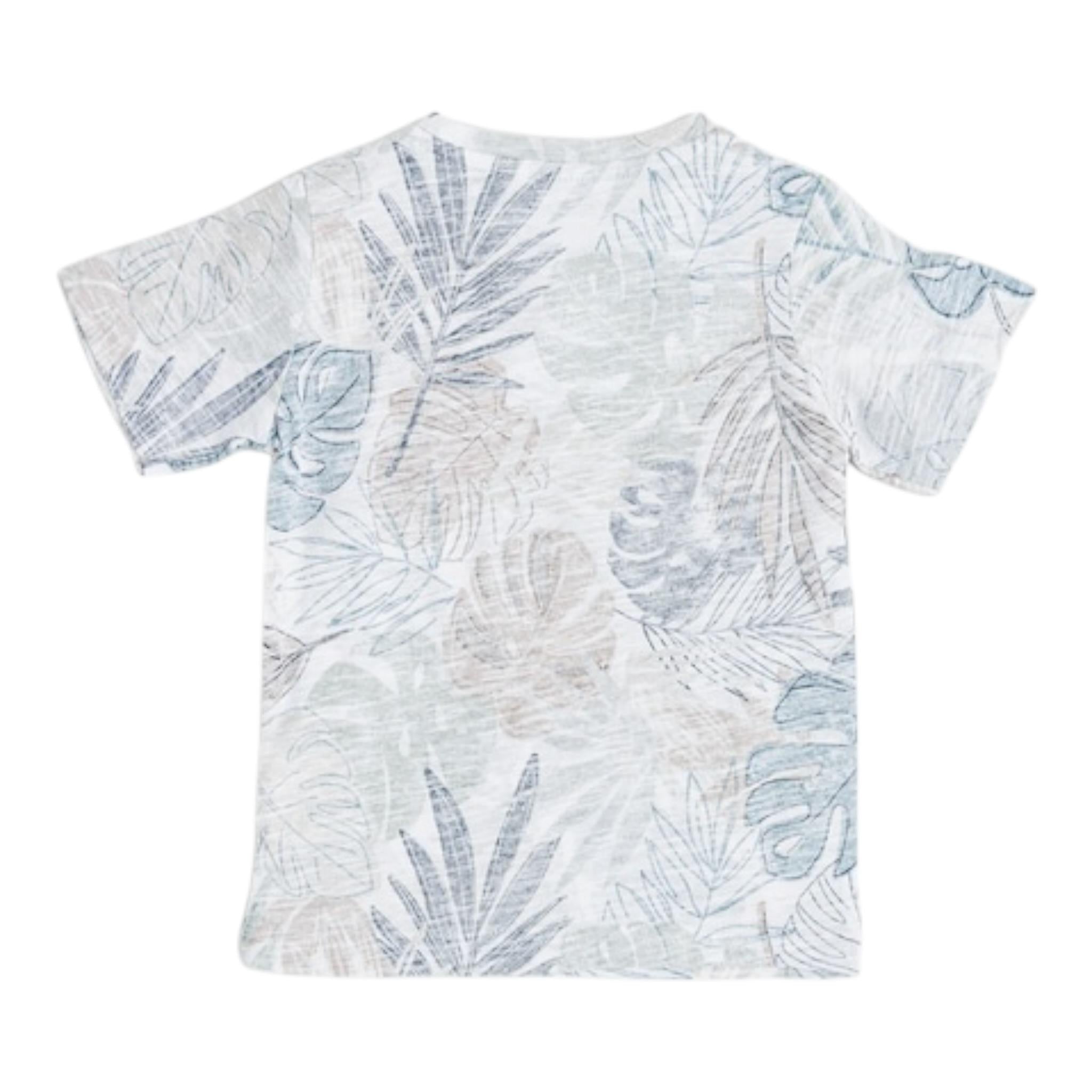 Sarabanda T-Shirt Tinta Unita con Fantasia per Bambino 0B140 GRIGIO SARABANDA 