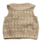 Lalalu' Camicia Tinta Unita con Fiori E Fantasia A Righe per Bambina CML70PB PANNA LALALU' 