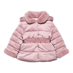 ABEL & LULA giubbino tinta unita con zip e cappuccio Rosa per Neonata 5818X ROSA ABEL & LULA 