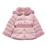 ABEL & LULA giubbino tinta unita con zip e cappuccio Rosa per Neonata 5818X ROSA ABEL & LULA 