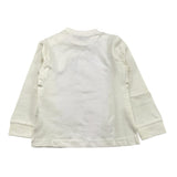 NEVER TOO shirt girocollo tinta unita con stampa Bianco per Bambino NT2219N BIANCO NEVER TOO 