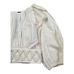 Fun & Fun Camicia Manica Lunga Tinta Unita per Bambina FJSH01269 PANNA FUN & FUN 