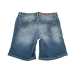 Dondup Bermuda In Denim Tinta Unita per Bambino DMBE30 AZZURRO DONDUP 