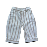 Manuel & Frank Pantalone Tinta Unita con Fantasia A Righe per Neonato MF1633IN PANNA MANUEL & FRANK 