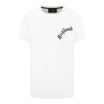 John Richmond T-Shirt Girocollo Tinta Unita con Stampa per Bambino RBP25057TS BIANCO JOHN RICHMOND 