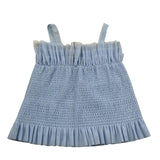 Dixie Top Tinta Unita per Bambina CC45290G74 AZZURRO DIXIE 