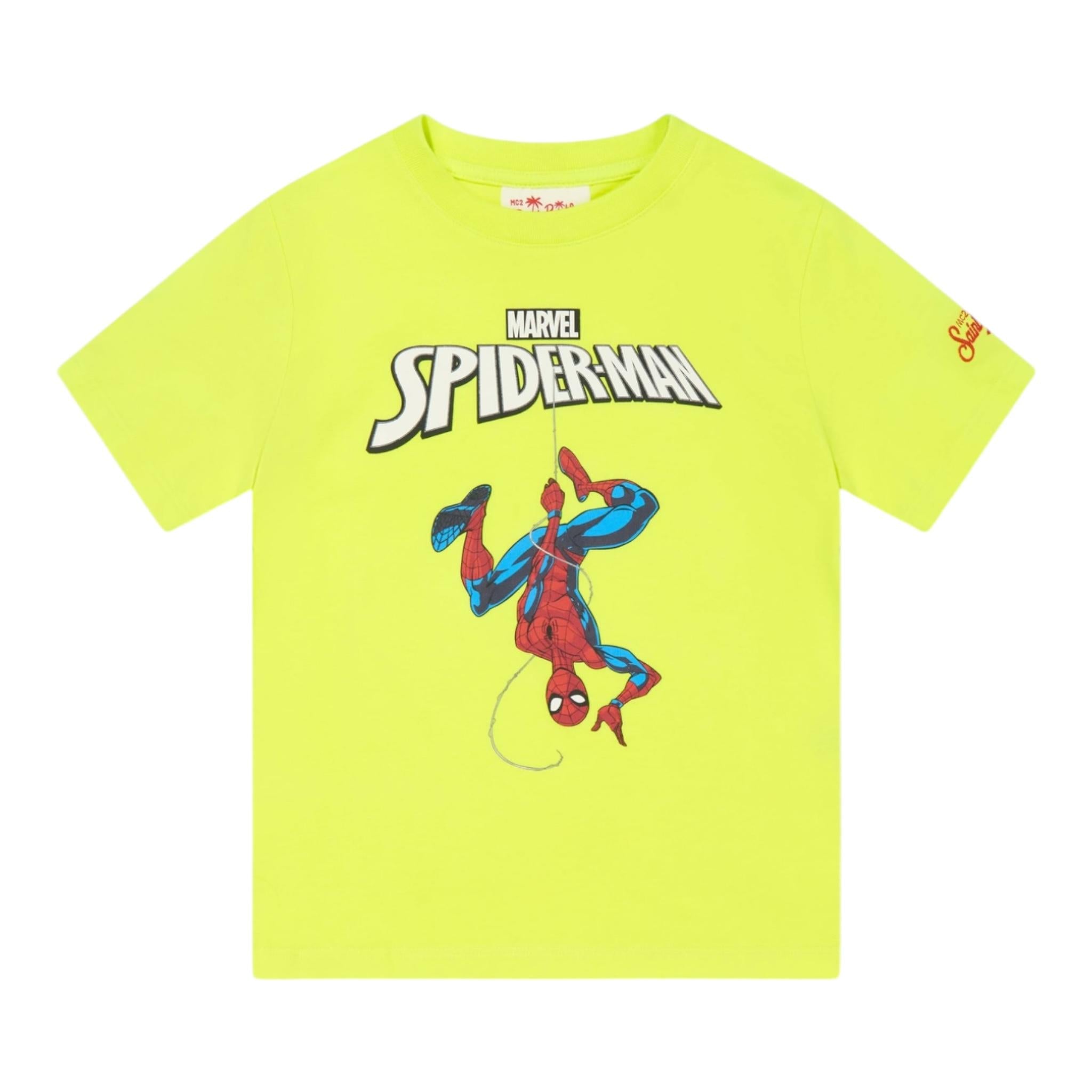 SAINT BARTH SPIDERMANGIALLO FLUO