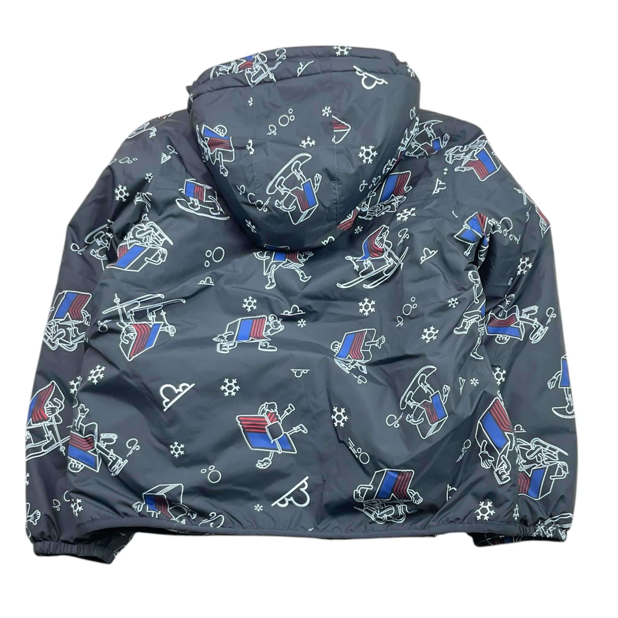 K-WAY giubbino tinta unita con zip e cappuccio Blu per Bambino K1127IW BLU K-WAY 