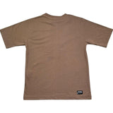 Paolo Pecora T-Shirt Girocollo Tinta Unita per Bambino PP4346 MARRONE PAOLO PECORA 