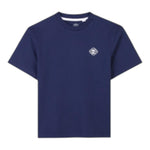 Timberland T-Shirt Girocollo Tinta Unita con Stampa per Bambino T60424T BLU TIMBERLAND 