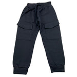 EMC pantalone tuta tinta unita con tasconi Nero per Bambino BZ7119 NERO EMC 