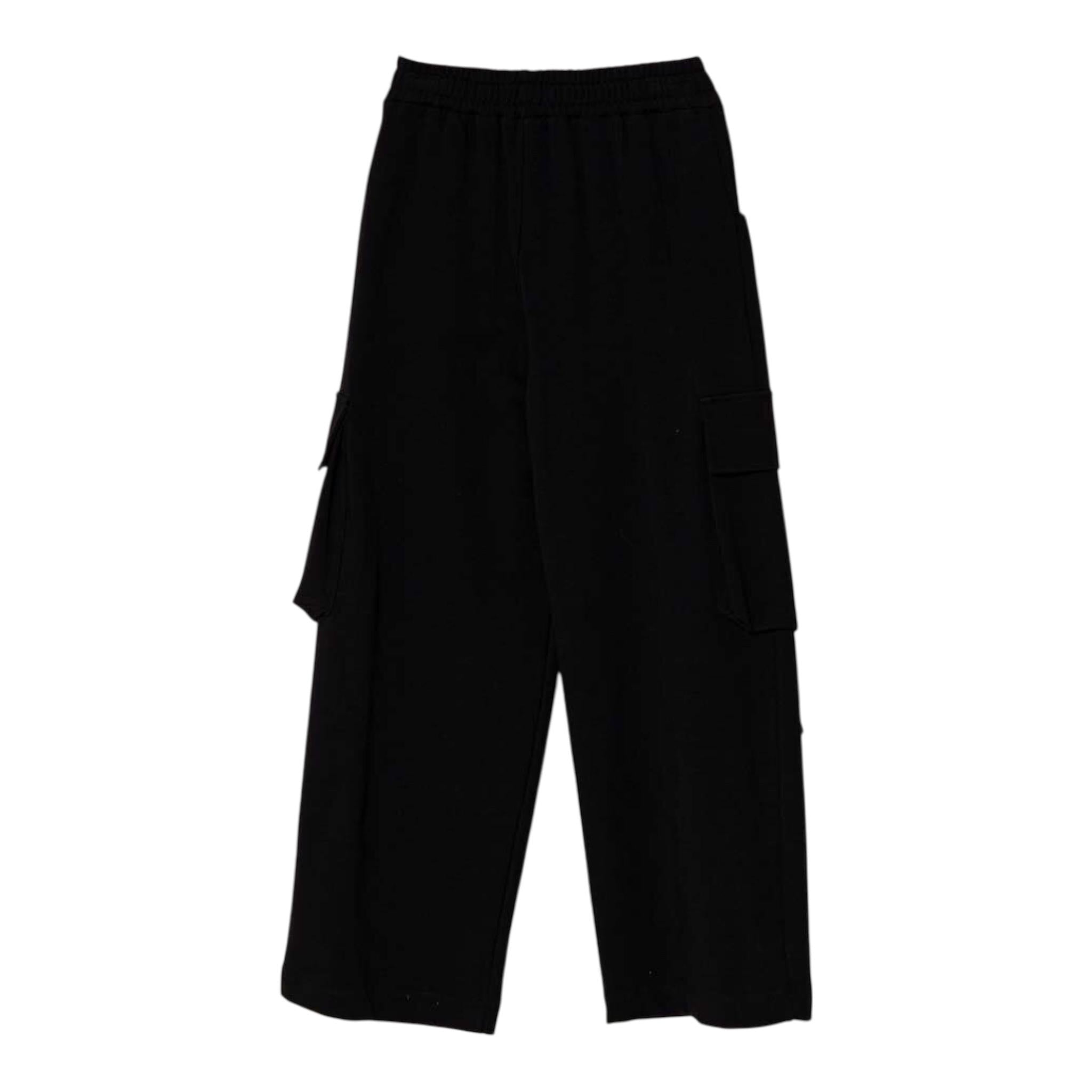PINKO pantalone tinta unita con tasconi Nero per Bambina F4PIJGFP154 NERO PINKO 