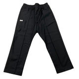 DANIELE ALESSANDRINI pantalone tinta unita con logo Nero per Bambino 1291P00043X NERO DANIELE ALESSANDRINI 