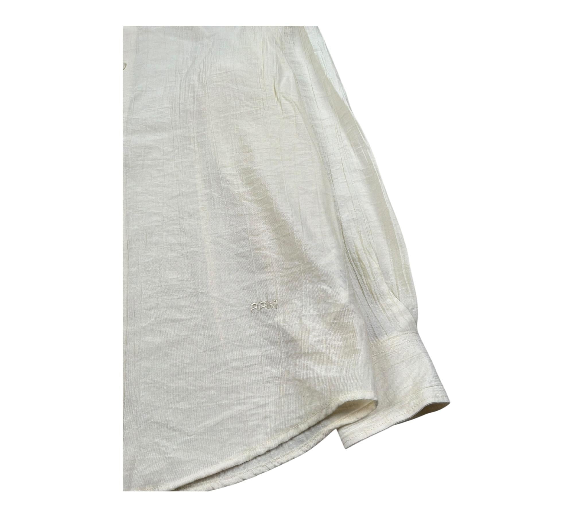 Paolo Pecora Camicia Manica Lunga Tinta Unita per Bambino PP4355 SABBIA PAOLO PECORA 