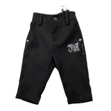 JOHN RICHMOND pantalone tinta unita con stampa Nero per Neonato RIA25108PA NERO JOHN RICHMOND 