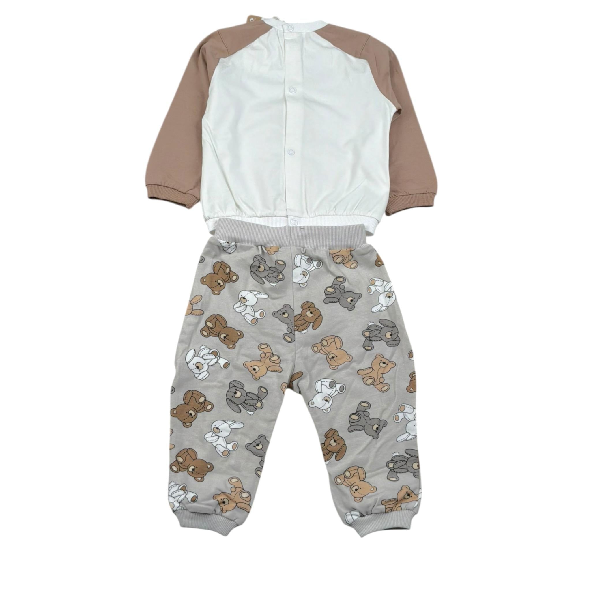 Mayoral Completo 2 Pezzi Felpa-Pantalone per Neonato 1612 BEIGE MAYORAL 