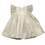 ELISABETTA FRANCHI abito giromanica tinta unita con tulle Bianco per Neonata EGAB165N BIANCO ELISABETTA FRANCHI 