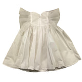 ELISABETTA FRANCHI abito giromanica tinta unita con tulle Bianco per Neonata EGAB165N BIANCO ELISABETTA FRANCHI 