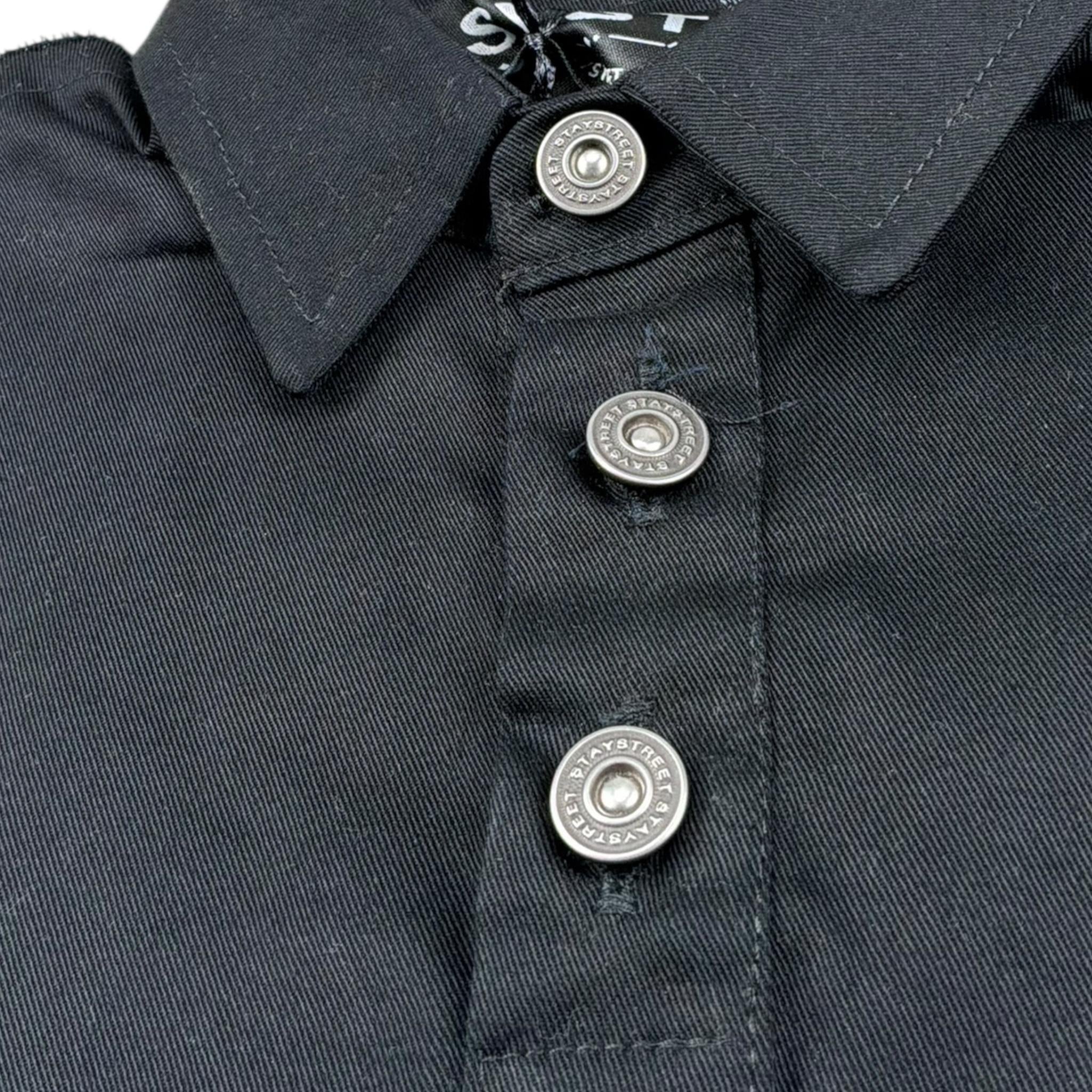 Syst Polo Mezza Manica Tinta Unita per Bambino 28491 NERO SYST 