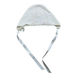 Foque Cappello Tinta Unita con Ricami per Neonato IEIEI PANNA FOQUE 