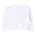 PINKO felpa girocollo tinta unita con stampa Bianco per Bambina F4PIBGSW208 BIANCO PINKO 