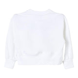 PINKO felpa girocollo tinta unita con stampa Bianco per Bambina F4PIBGSW208 BIANCO PINKO 