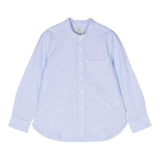 Woolrich Camicia Tinta Unita con Fantasia A Righe per Bambino CFWKSI0059 BIANCO/AZZURRO WOOLRICH 