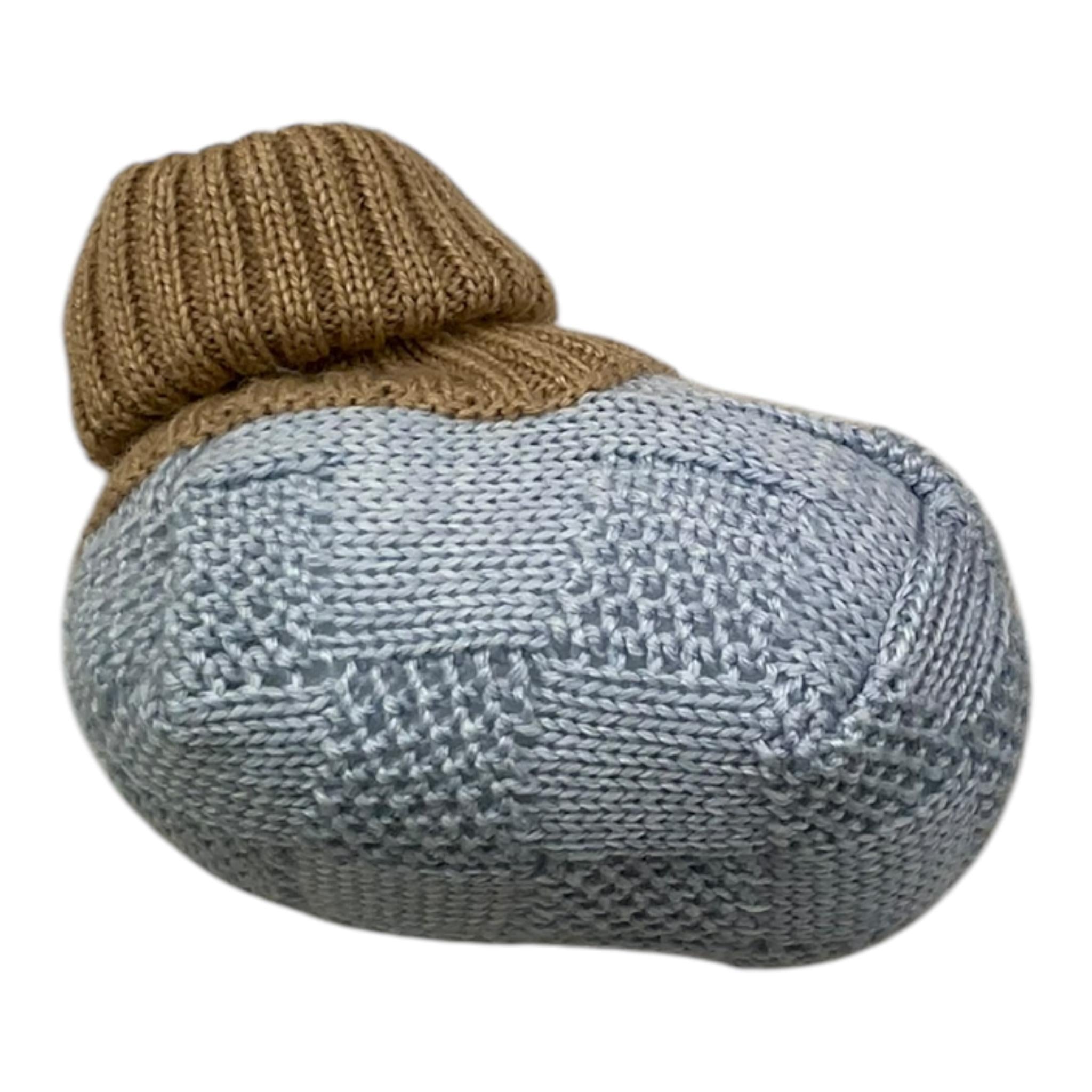 COLORI CHIARI babbucce bicolore Azzurro per Neonato MF757154 AZZURRO COLORI CHIARI 