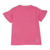 Trussardi T-Shirt Tinta Unita con Stampa per Neonata TIP25001TS ROSA TRUSSARDI 
