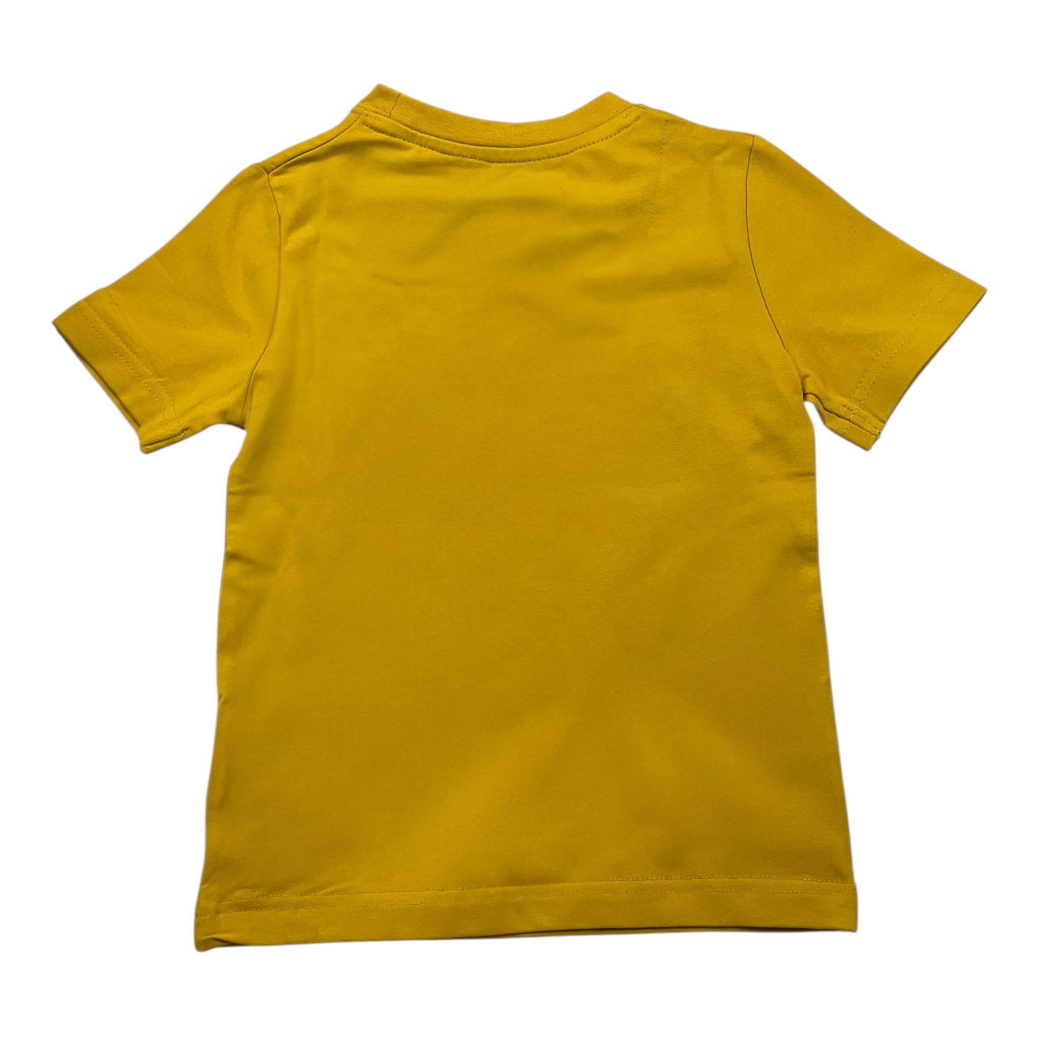 AERONAUTICA MILITARE t-shirt girocollo tinta unita con stampa Giallo per Neonato 242TS0001AJRJ6644N GIALLO AERONAUTICA MILITARE 