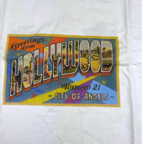 N°21 T-Shirt Girocollo Tinta Unita Con Stampa Bianco Per Bambino