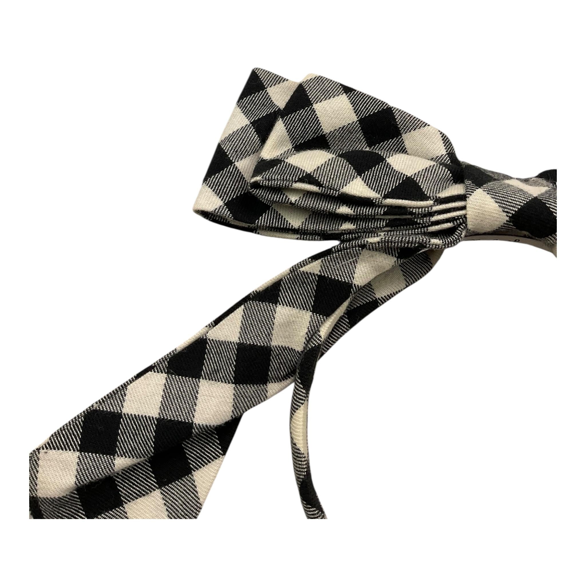 PICCOLA LUDO cerchietto fantasia quadretti Bianco/nero per Bambina BS8WA018 BIANCO/NERO PICCOLA LUDO 