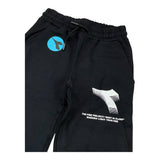 DIADORA pantalone tuta tinta unita cn logo Nero per Bambino F4DIJBF025 NERO DIADORA 