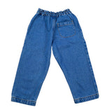 Play Up Jeans Tinta Unita con Elastico In Vita per Neonato PA022AQ11604 AZZURRO PLAY UP 