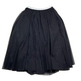 Naida Gonna Tinta Unita In Tulle per Bambina NAGO186 NERO NAIDA 