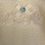 PAZ RODRIGUEZ completo 3 pz maglia-ghettina-cappello Panna per Neonata 016121261 PANNA PAZ RODRIGUEZ 