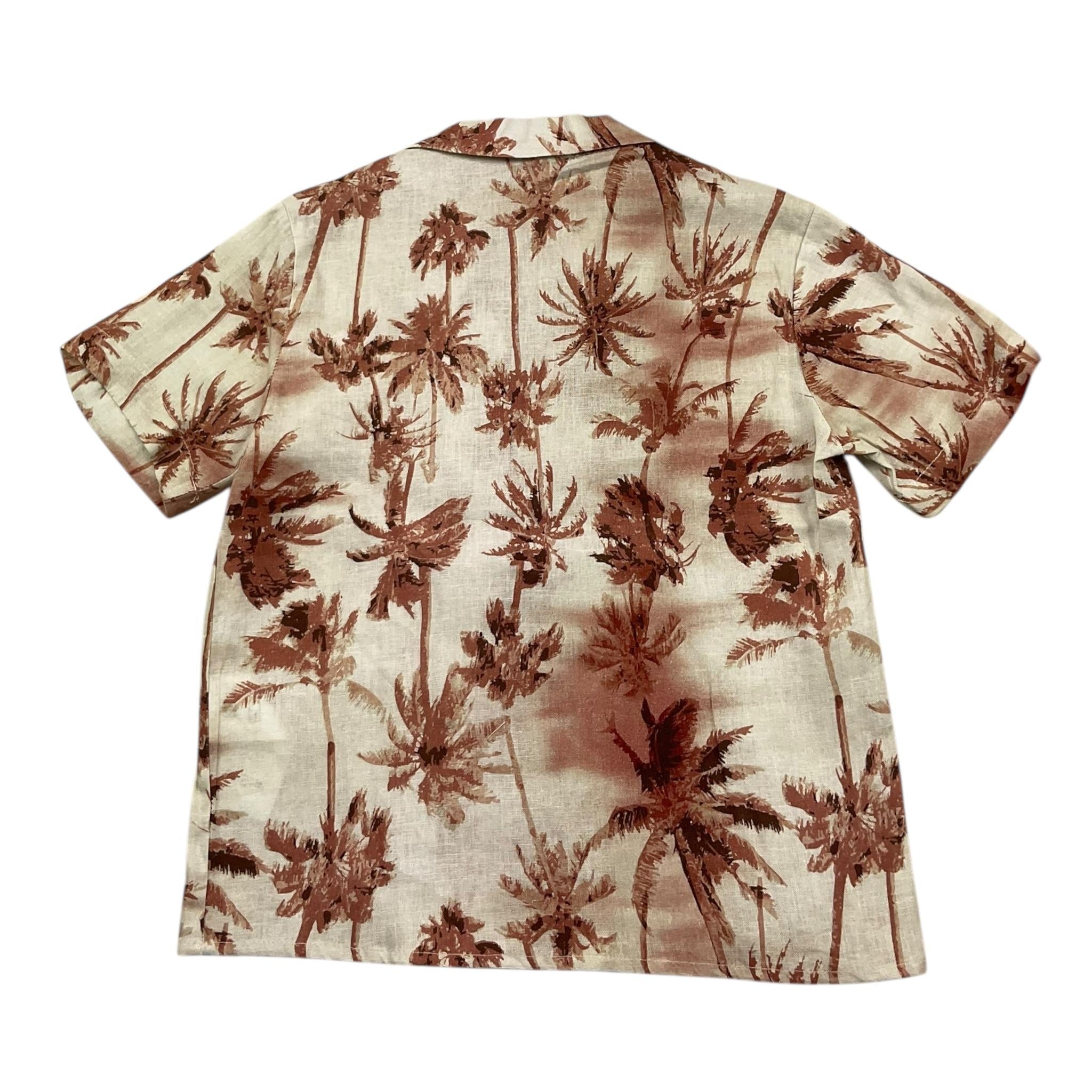 M+E' Camicia Mezza Manica Stampa Fantasia per Bambino UEM0512 PANNA M+E' 