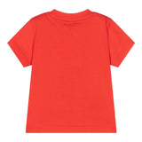 Mayoral T-Shirt Girocollo Tinta Unita con Stampa In Contrasto Rosso per Neonato
